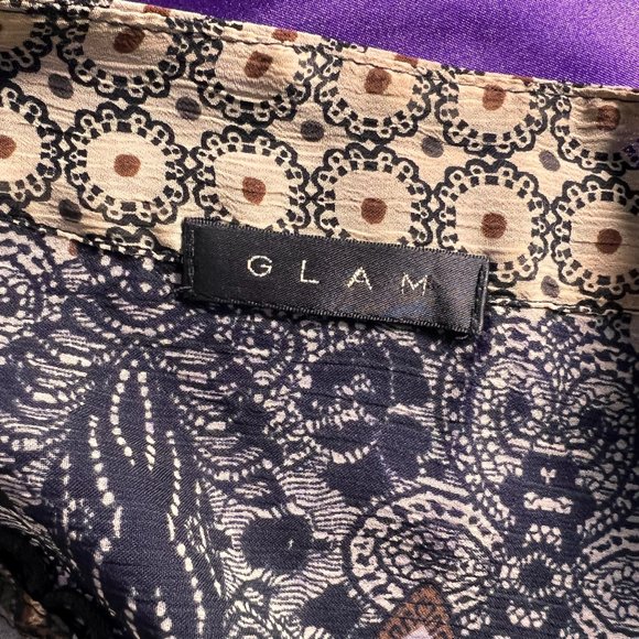 VTG📌 Glam Fringed Flapper Style Dress with Short Sleeves - Picture 14 of 15